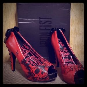 Iron Fist American Nightmare heels-READ SIZING